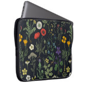 Wildflowers collage laptopschutzhülle (Vorne Rechts)