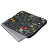 Wildflowers collage laptopschutzhülle (Vorne Knopf)