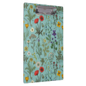 Wildflowers collage on blue klemmbrett (Rechts)