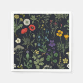Wildflowers collage serviette (Vorderseite)