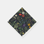 Wildflowers collage serviette (Ecke)