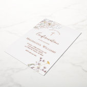 wildflowers | Confirmation Invitation Folieneinladung (Gedreht)