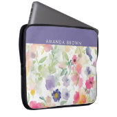 Wildflowers Cute Trendy Chic Stylish  Laptopschutzhülle (Vorne Rechts)