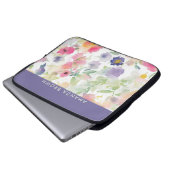 Wildflowers Cute Trendy Chic Stylish  Laptopschutzhülle (Vorne Knopf)