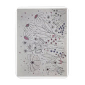 Wildflowers design magnet (Vertikal)