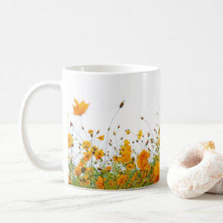 Wildflowers Floral, Botanical Garden, Colorful gif Kaffeetasse