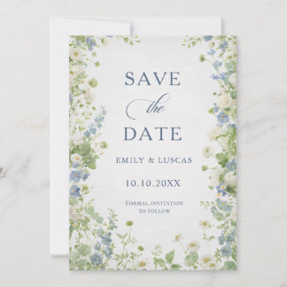  Wildflowers Garden Wedding Save The Date