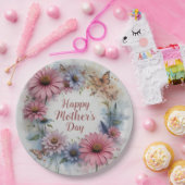 WildFlowers Happy Mother's Day Pappteller (Party)