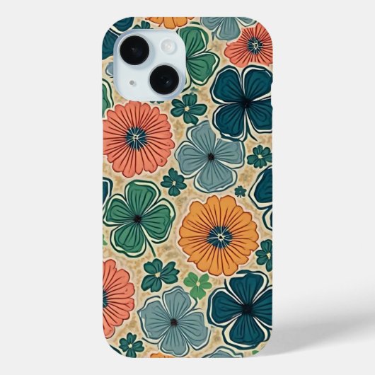 Wildflowers Harmonious Tones Case-Mate iPhone Hülle (Rückseite)
