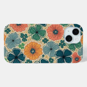 Wildflowers Harmonious Tones Case-Mate iPhone Hülle (Rückseite (Horizontal))
