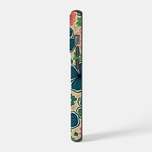 Wildflowers Harmonious Tones iPhone Hülle (Linke Seite)