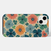 Wildflowers Harmonious Tones iPhone Hülle (Rückseite (Horizontal))