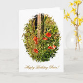 WILDFLOWERS KARTE (Gelbe Blume)