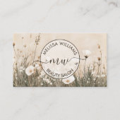 Wildflowers Logo Visitenkarte (Vorderseite)