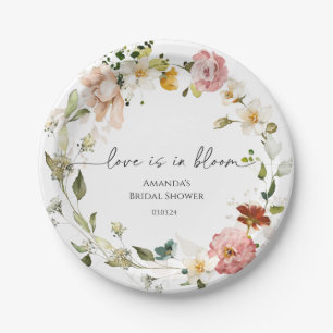 Wildflowers Love is in Bloom Pappteller