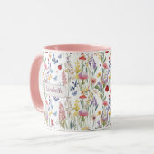 Wildflowers & Pink | Personalized Boho Gift for He Tasse (Vorderseite Links)