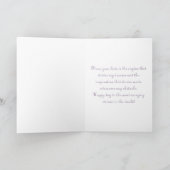 Wildflowers Pressed Karte (Innenseite)