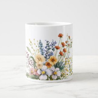 Wildflowers Specialty Coffee Mug Jumbo-Tasse