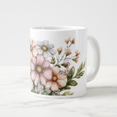 Wildflowers Specialty Coffee Mug Jumbo-Tasse (Vorderseite Rechts)