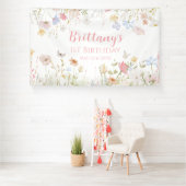 WILDFLOWERS spring banner backdrop (Insitu)
