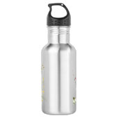 Wildflowers stainless steel water bottle. edelstahlflasche (Rückseite)