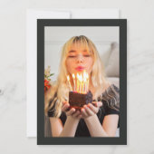 Wildflowers Sweet 16 Birthday Celebration Einladung (Rückseite)