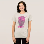 Wildflowers T-shirt Design ADVcreators Article 21 Tri-Blend Shirt (Vorderseite voll)