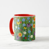 Wildflowers-Tasse mit Indian Blanket Flowers Tasse (Vorderseite Links)