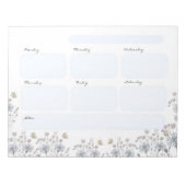 Wildflowers with butterfly notizblock (Vorderseite)