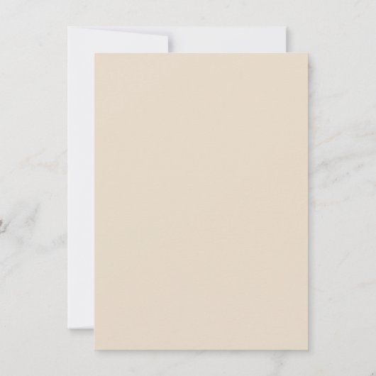 Wildfowers QR Code Wedding Dankeschön Card Einladung (Rückseite)