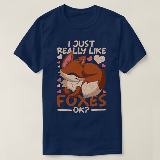 WildFox Lover Funny Forest Animal Fox T-Shirt (Design vorne)