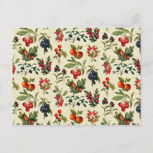 Wildfrüchte im ländlichen Raum Postkarte