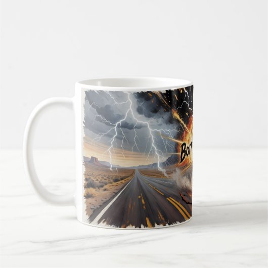 WildGeboren Highway-Explosion-Rider-Tasse Kaffeetasse (Links)