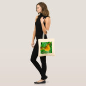 Wildgelbe Beerengeschenk Tragetasche (Vorderseite (Model))