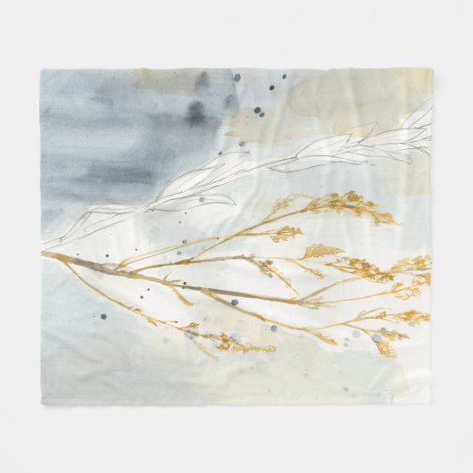 Wildgras Fleecedecke (Vorderseite (Horizontal))