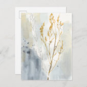 Wildgras Postkarte (Vorne/Hinten)