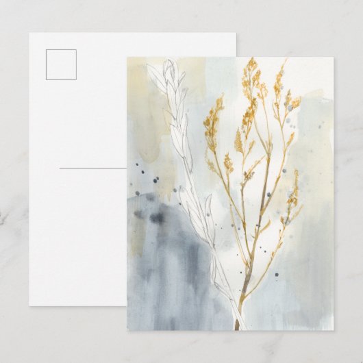 Wildgras Postkarte (Vorne/Hinten)
