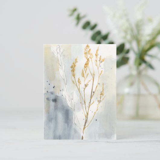 Wildgras Postkarte (Stehend Vorderseite)