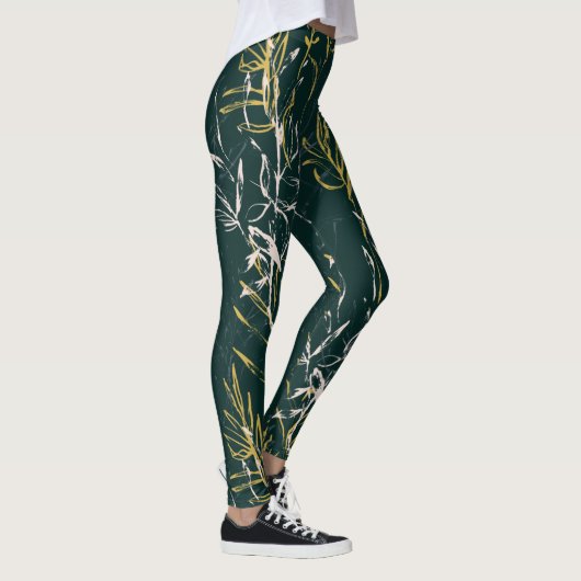 Wildgrün Leggings (Rechts)