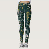 Wildgrün Leggings (Vorderseite)