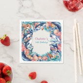 Wildhai-Geburtstagsparty Serviette (Beispiel)