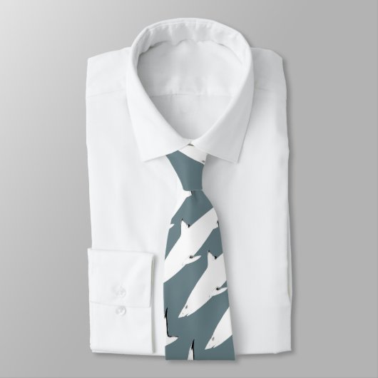 Wildhai Krawatte (Gebunden)