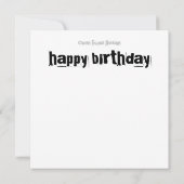 Wildhasen, Motorrad in Leder (Rückseite)