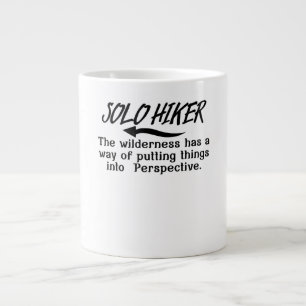 Wildheit, die die Dinge in die richtige Perspektiv Jumbo-Tasse