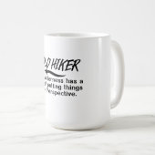 Wildheit, die die Dinge in die richtige Perspektiv Kaffeetasse (VorderseiteRechts)