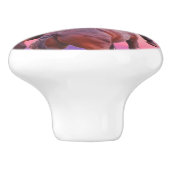 Wildhengste, die Keramik aufziehen Keramikknauf (Seitenansicht)