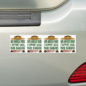 Wildhüter bumper_sticker_x4 autoaufkleber (Auf Auto)