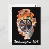Wildington nc mini planet postkarte (Vorne/Hinten)