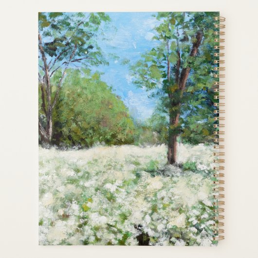 Wildkarotten-Wildblume Planer (Rückseite)