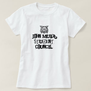 Wildkatze, John Muir-Studenten-Rat T-Shirt
